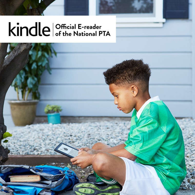 Kindle for Kids Bundle with the latest Kindle E-reader, Space Cover