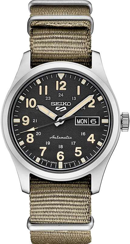 SEIKO SRPG35 Seiko 5 Sports Men's Watch Tan 39.4mm Stainless Steel