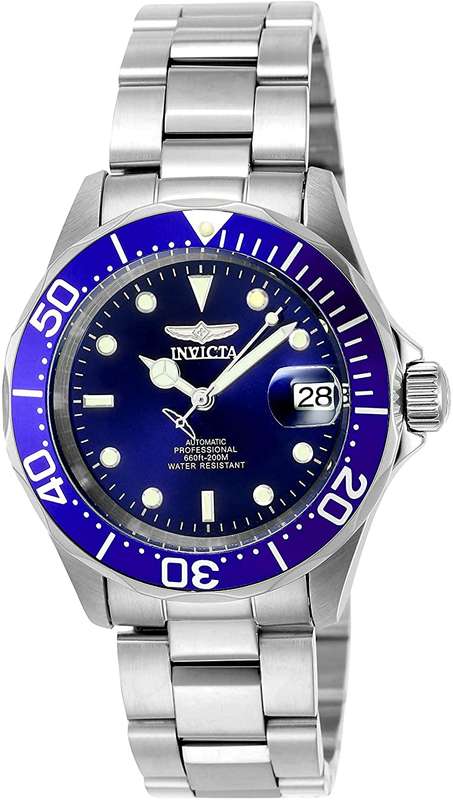 Invicta Men's 9094 Pro Diver Collection Stainless Steel Automatic Dress Watch with Link Bracelet*...