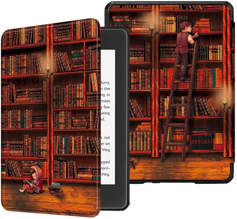 Fintie Case Fits Kindle Paperwhite (10th Generation, 2018 Release)The Library*IN STOCK*