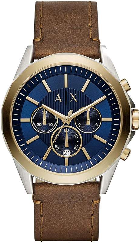 ARMANI EXCHANGE Drexler Chronograph Blue Dial Men's Watch AX2612*IN STOCK*
