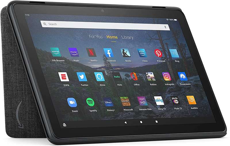 Amazon Fire HD 10 Tablet Cover (Only compatible with 11th generation tablet, 2021 release)  Char...