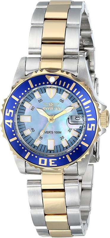 Invicta Women's Pro Diver Two-Tone Stainless Steel Quartz Watch 2961