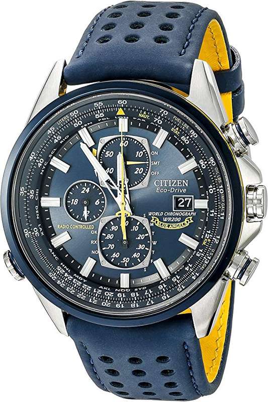 Citizen Men's AT8020-03L "Blue Angels World A-T" Eco-Drive Watch