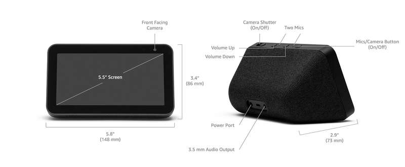 Echo Show 5  Compact smart display with Alexa - Sandstone*IN STOCK*