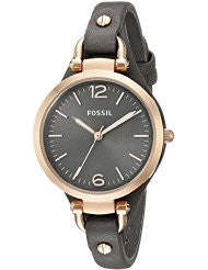 Fossil Ladies ES3077 Georgia Rose Gold-Tone Stainless Steel Watch*IN STOCK*