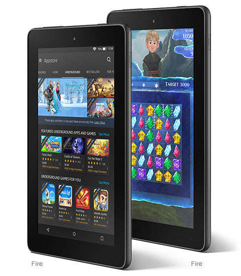 **FREE SHIPPING IN STOCK**Amazon Kindle Fire 7" 16GB - 5th Generation 2015 Model Black - WiFi (In...