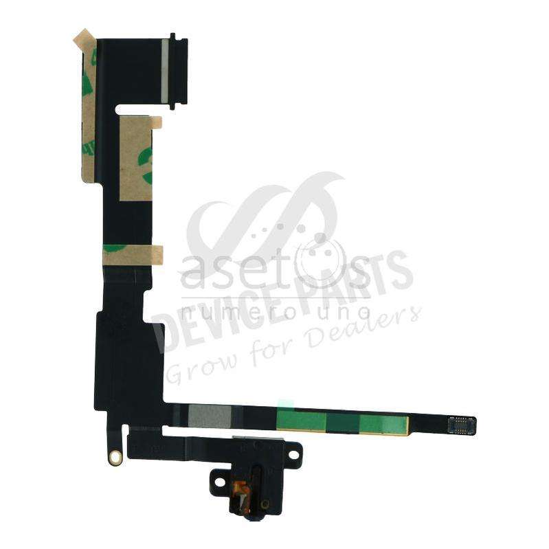 Headphone Jack Flex Cable for iPad 2 Cellular Version Black Ori