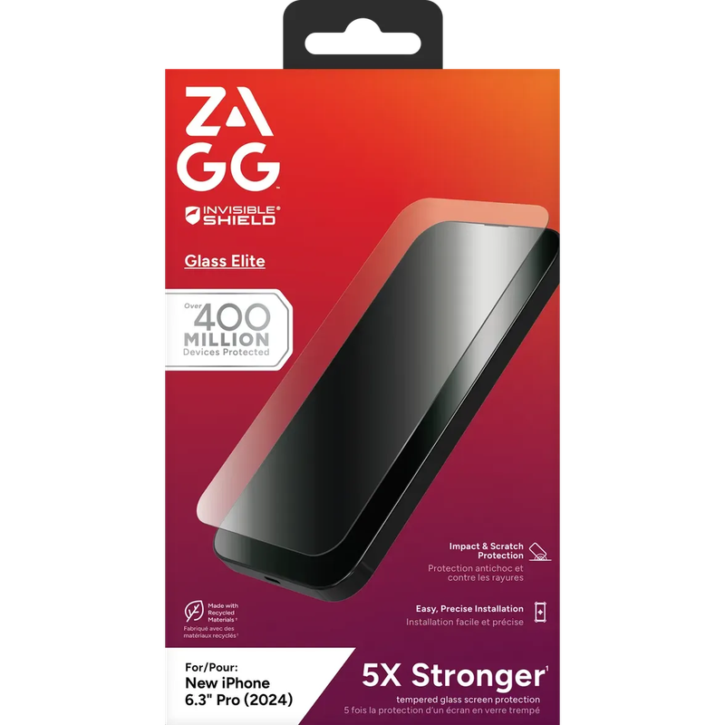 InvisibleShield Glass Elite Apple iP16 ProScreen