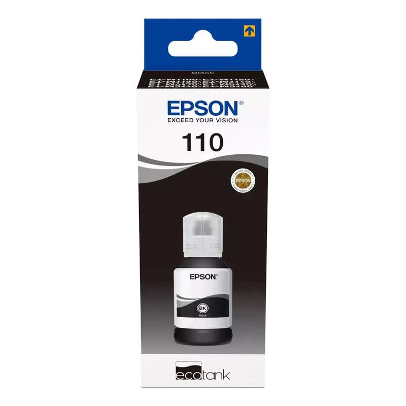 Epson 110 EcoTank Pigment black ink bottle (120 ml)