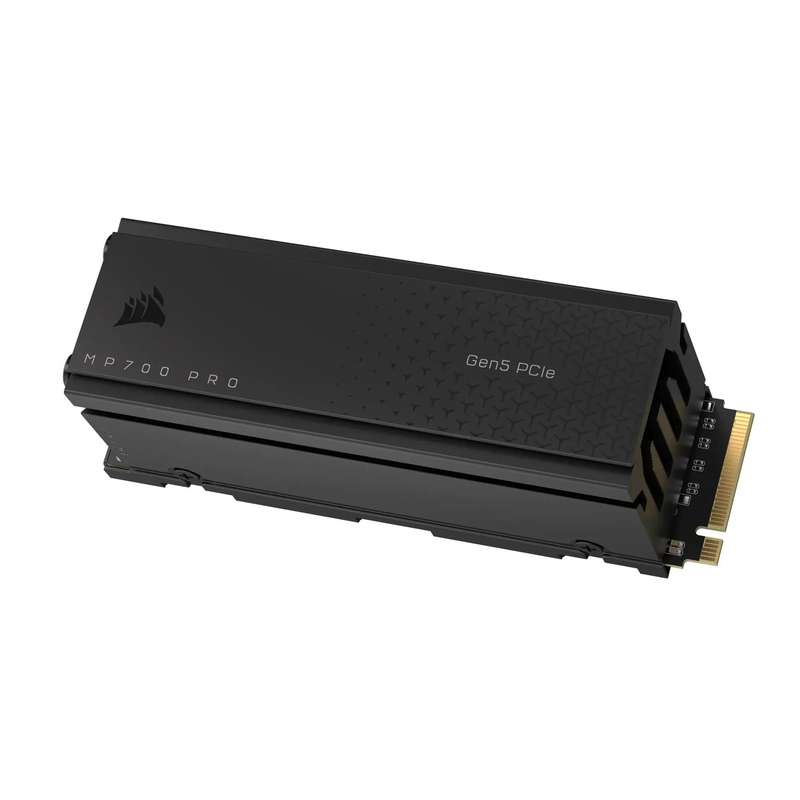 Corsair MP700 PRO 2TB M.2 NVMe PCIe Gen. 5 x4 SSD with Cooler; Read Up To 12 400MB/s; Write up to...