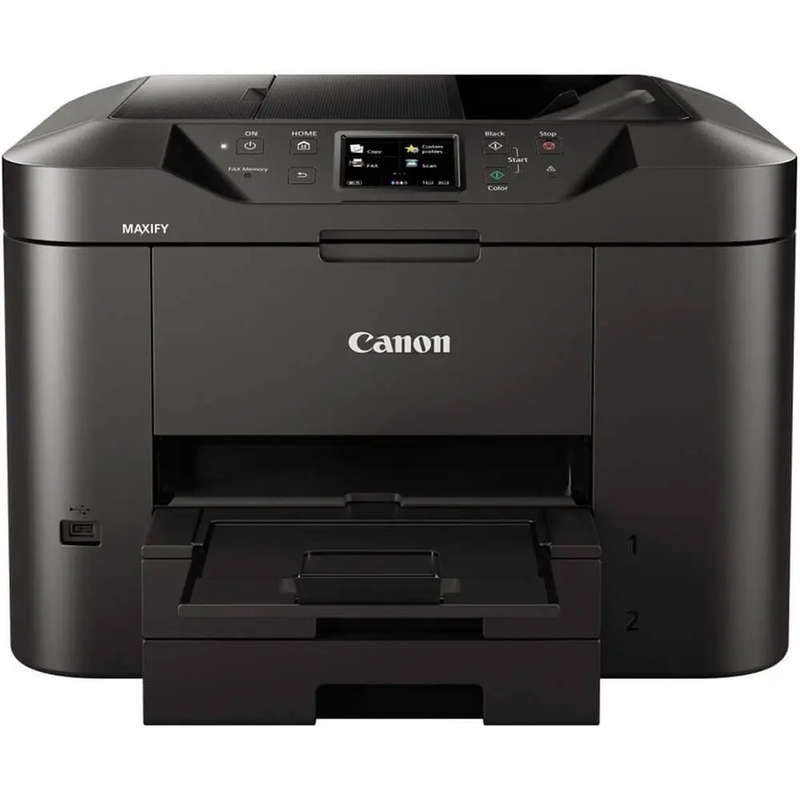 CANON MB2740 INKJET MAXIFY BUSINESS RANGE A4, A4 MFP, PRINT, COPY, FAX AND SCAN. 24 IPM MONO, 15....