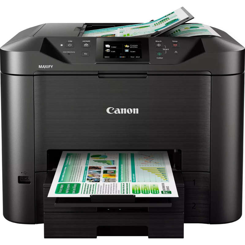 CANON MB5440  INKJET MAXIFY BUSINESS RANGE A4,  A4 MFP, PRINT, COPY, FAX AND SCAN.  24IPM MONO, 1...