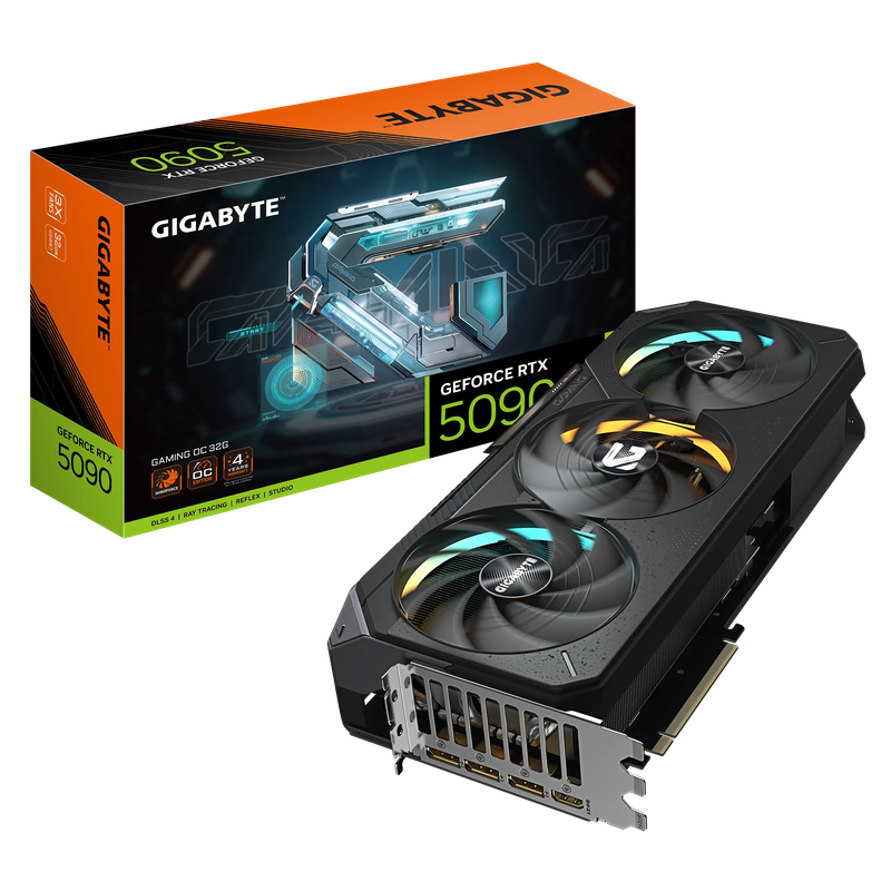GIGABYTE nVidia GeForce RTX 5090 GAMING OC  - 32GB GDDR7; 512-Bit Memory Bus; 1x HDMI; 3x Display...