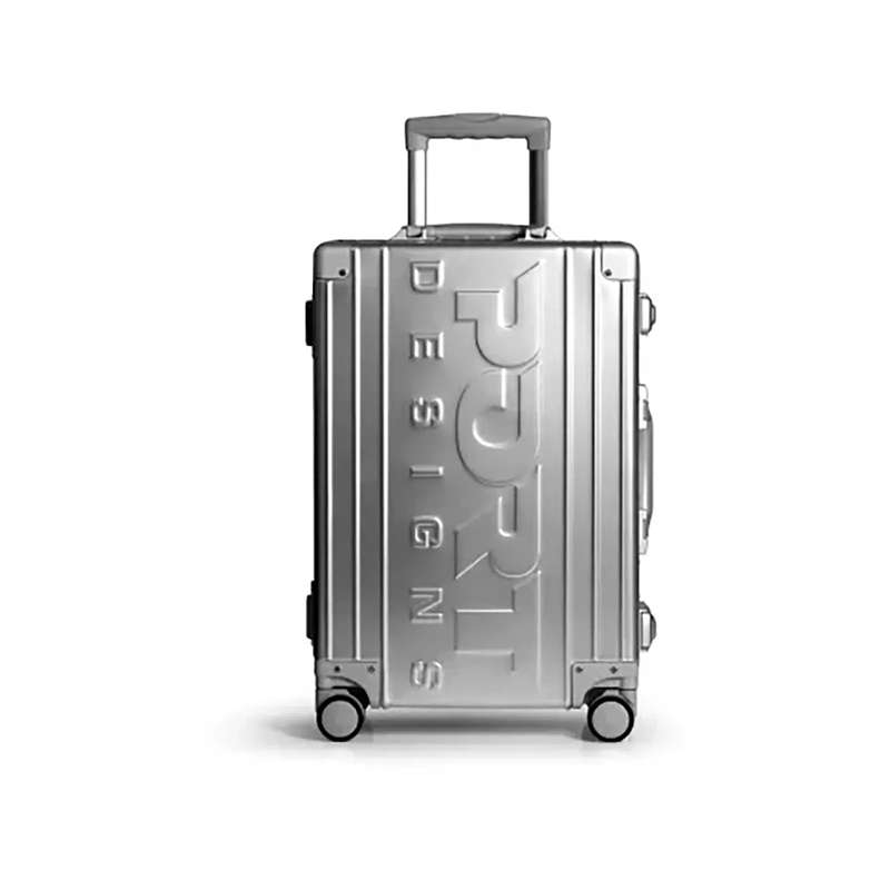 Port Designs VAL D'ISERE 30L Metal Travel Suitcase