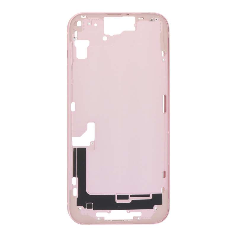 Middle Frame with Side Key+Side Rails+Card Tray+Speaker Anti-Dust Mesh for iPhone 15 Plus A3093/A...