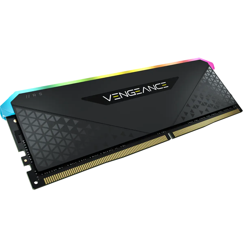 Corsair VENGEANCE RGB RS 16GB (1x16GB) DDR4 3600MHz C18 Memory Module - Black