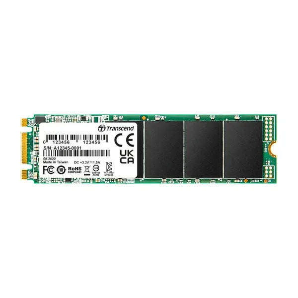 TRANSCEND 500GB MTS825S M.2 SATA3 2280 SSD - CACHELESS TLC
