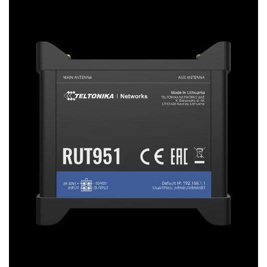 Teltonika Industrial LTE Wi-Fi IoT Router with VPN and Dual Sim, MediaTek Chipset