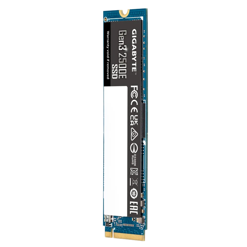 Gigabyte NVMe SSD 1TB - PCIe3 - Read 2400 MB/s; Write 1800MB/s - 240TBW or 3  years warranty