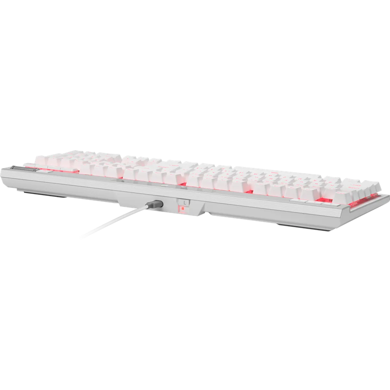 Corsair K70 PRO RGB Optical-Mechanical Gaming Keyboard - Corsair OPX switches - White