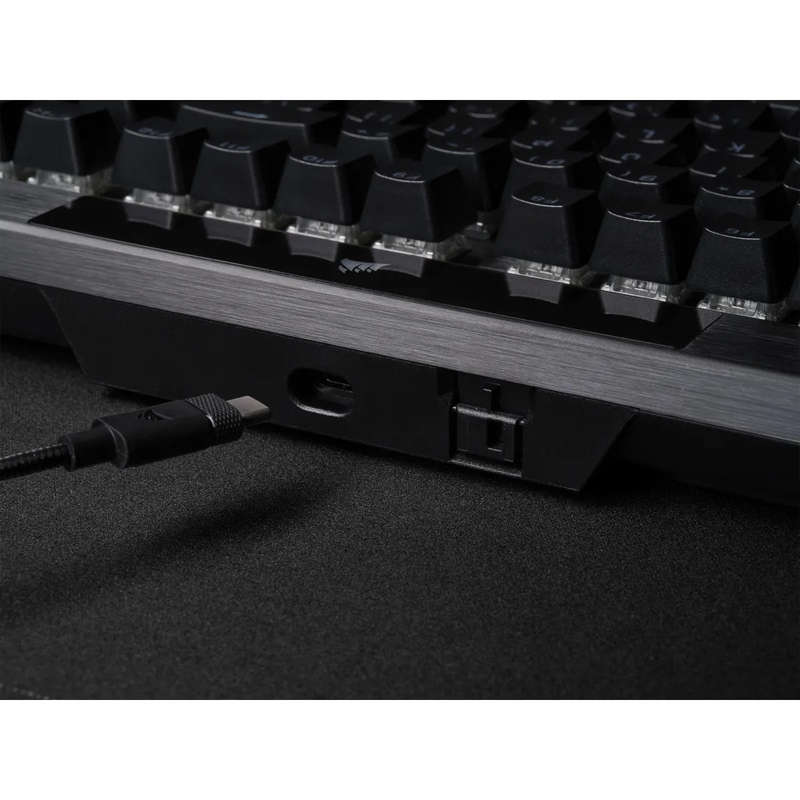 Corsair K70 PRO RGB Optical-Mechanical Gaming Keyboard - Corsair OPX switches - Black