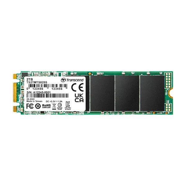 TRANSCEND 2 TB MTS825S M.2 SATA3 2280 SSD - CACHELESS TLC