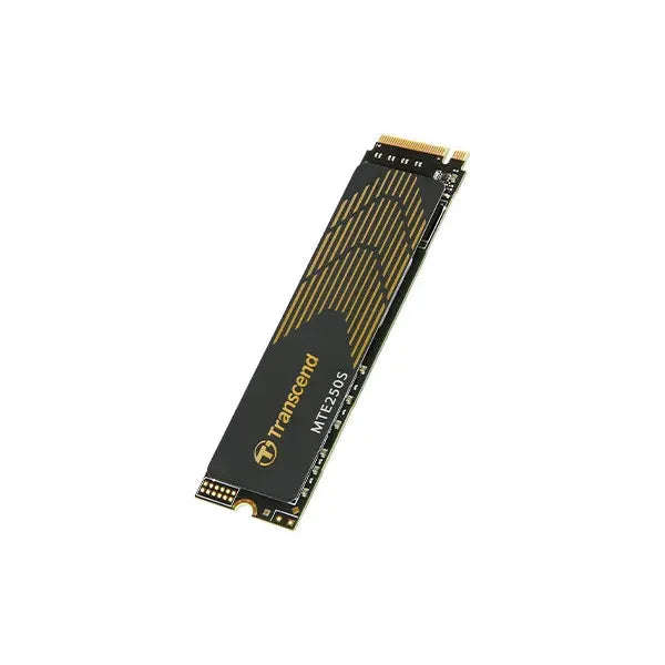 TRANSCEND 2TB MTE250S PCI-E GEN 4X4 M.2 NVMe 2280 SSD 3D TLC -7100 MB/s Read 6500 MB/s Write with...
