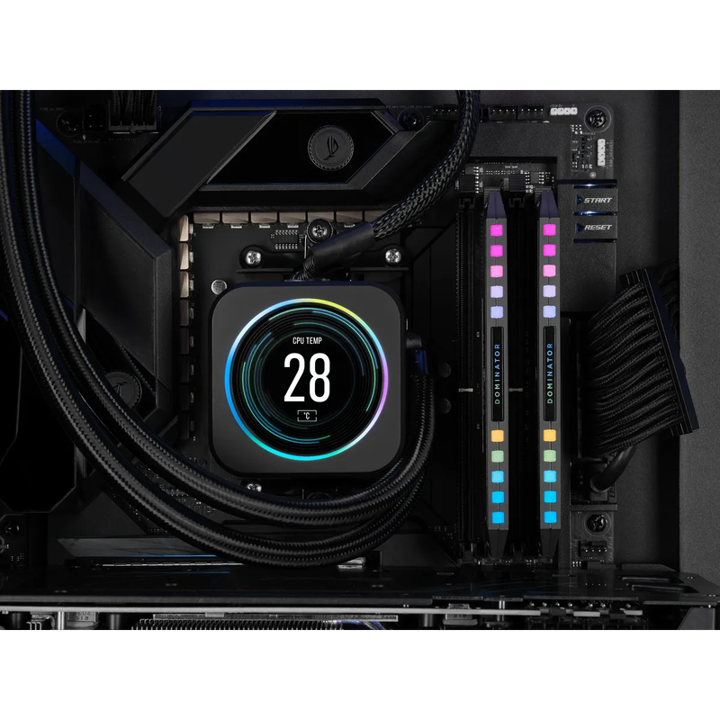 CORSAIR DOMINATOR RGB DDR5 32GB (2 x 16GB) DDR5 6000 CL30-36-36-76 1.40V Intel XMP & AMD EXPO - G...