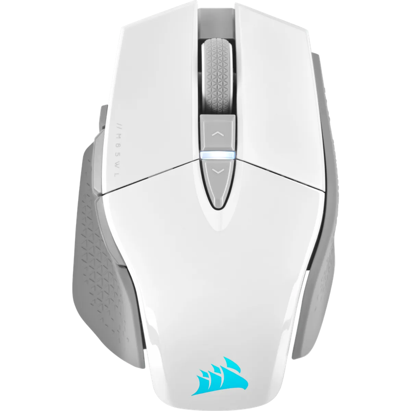 Corsair M65 RGB Ultra with Slipstream + Bluetooth; 26000DPI; White