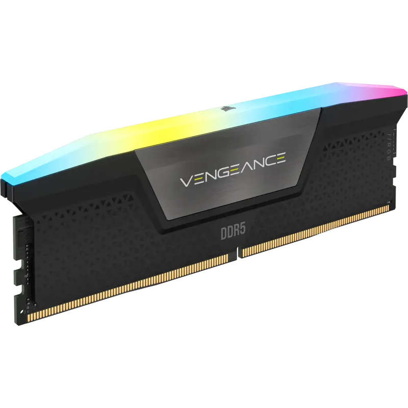 Corsair VENGEANCE RGB DDR5 64GB (2 x 32GB) DDR5 6000 CL40-40-40-77 1.35V Intel XMP & AMD EXPO - GREY