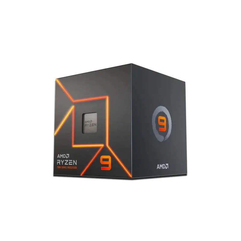 AMD Ryzen 9 7900 5nm SKT AM5 CPU; 12 Core/24 Thread; Base Clock 3.7GHz;64 MB Cache; Radeon Graphi...