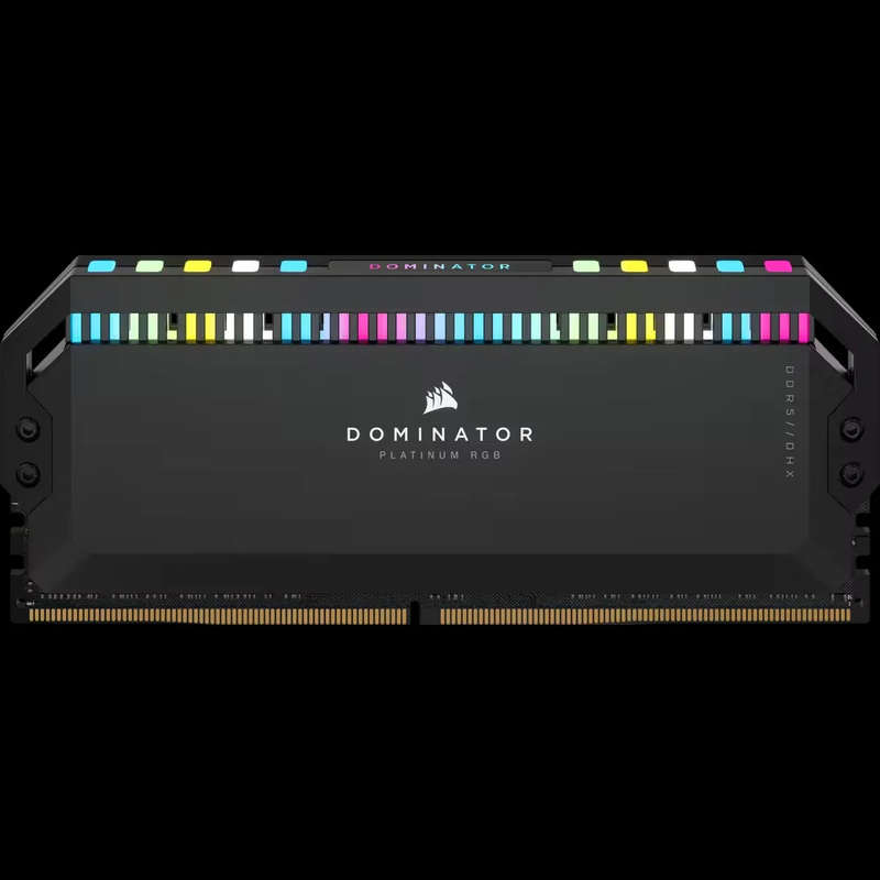 Corsair DOMINATOR RGB DDR5 32GB (2 x 16GB) DDR5 6400 CL32-40-40-84 1.40V Intel XMP - BLACK
