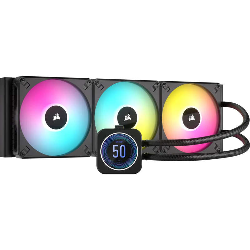 Corsair iCUE H170i ELITE LCD XT 420mm Liquid CPU Cooler AMD: AM5; AM3/4; sTRX4; sTR4 | Intel LGA:...