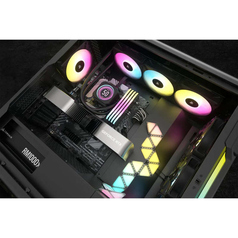 Corsair iCUE H150i ELITE LCD XT 360mm Liquid CPU Cooler AM5; AM3/4; sTRX4; sTR4 | Intel LGA: 1700...