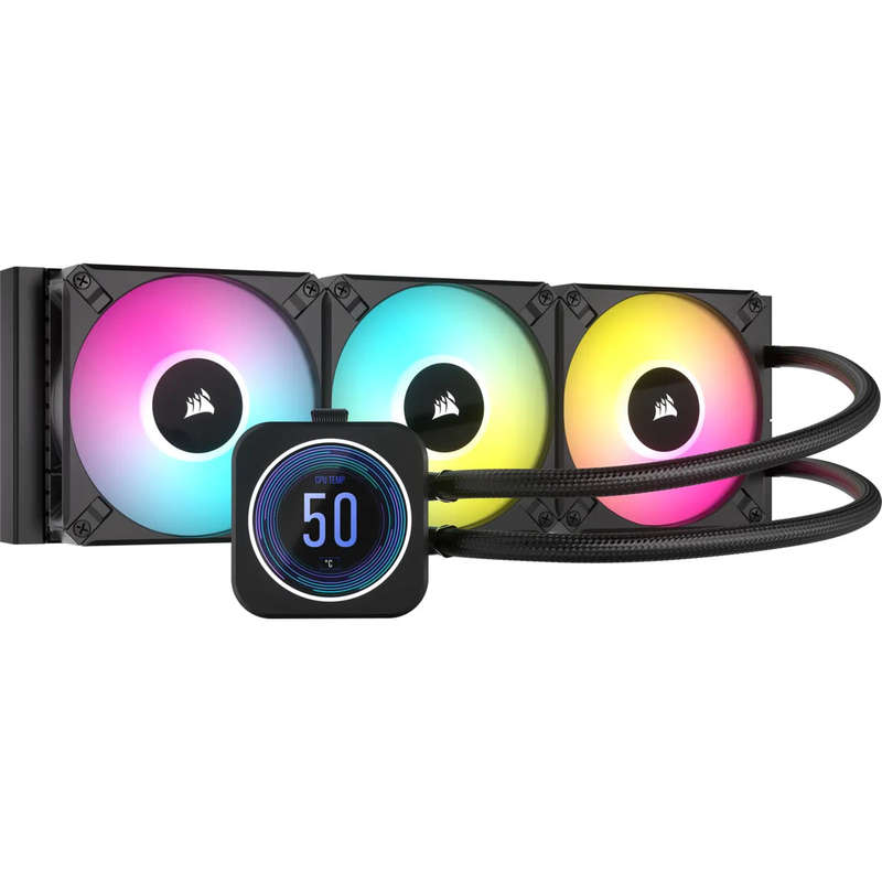 Corsair iCUE H150i ELITE LCD XT 360mm Liquid CPU Cooler AM5; AM3/4; sTRX4; sTR4 | Intel LGA: 1700...