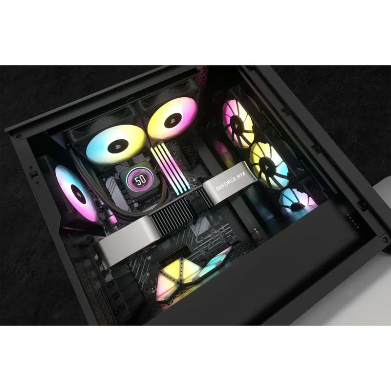 Corsair iCUE H100i ELITE LCD XT 240mm Liquid CPU Cooler AMD: AM5; AM3/4; sTRX4; sTR4 | Intel LGA:...