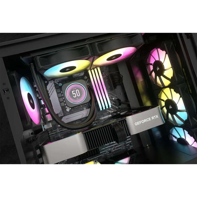 Corsair iCUE H100i ELITE LCD XT 240mm Liquid CPU Cooler AMD: AM5; AM3/4; sTRX4; sTR4 | Intel LGA:...