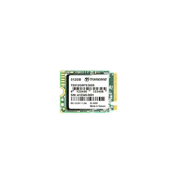 Transcend 512GB MTE300S PCI-E GEN 3x4 M.2 2230 SSD 3D NAND - 2000 MB/s Read 1100 MB/s Write - 200...