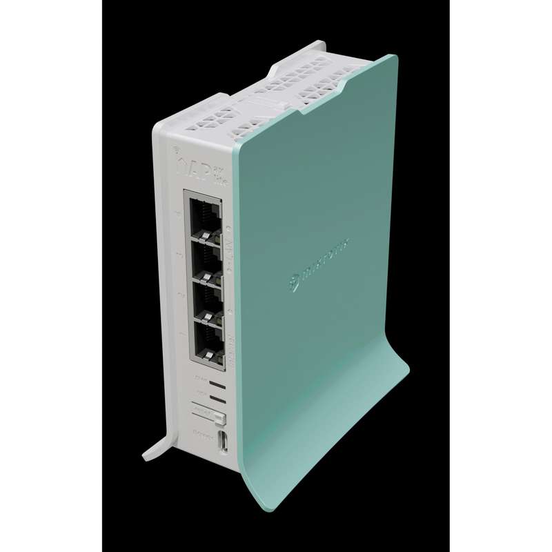 MikroTik hAP ax lite 4 Port Gigabit 600Mbps WiFi 6 Router | MT-RBHAP-AX-LITE