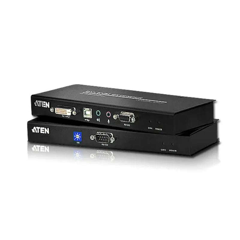 ATEN USB DVI Single Link Console Extender with Audio/Serial Support up to 60M  -  TAA Compliant /...