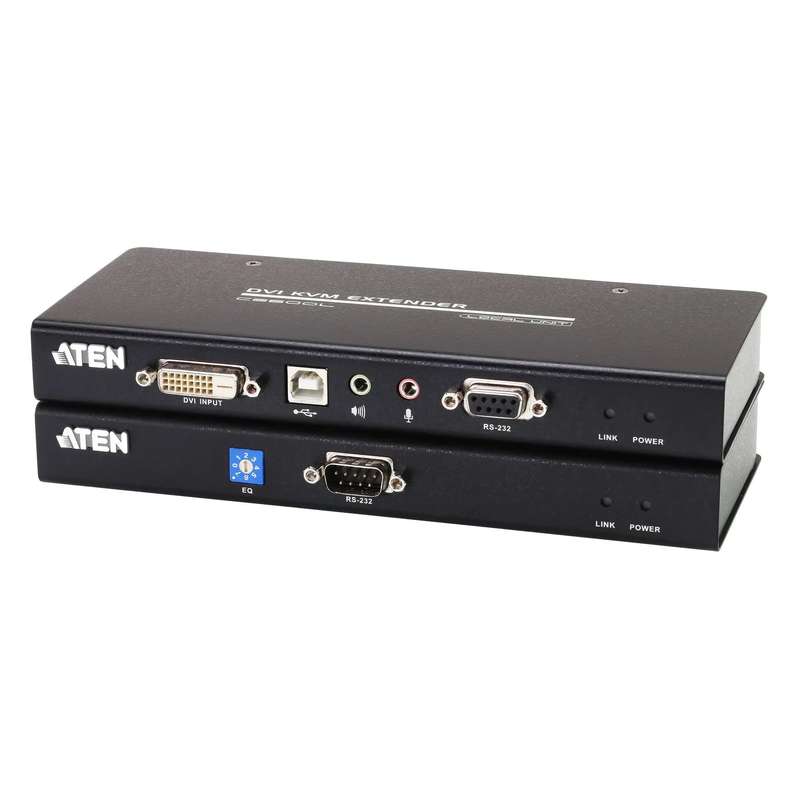 ATEN USB DVI Single Link Console Extender with Audio/Serial Support up to 60M  -  TAA Compliant /...