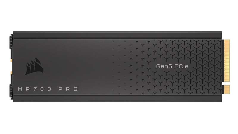 Corsair MP700 PRO 2TB M.2 NVMe PCIe Gen. 5 x4 SSD with Cooler; Read Up To 12 400MB/s; Write up to...