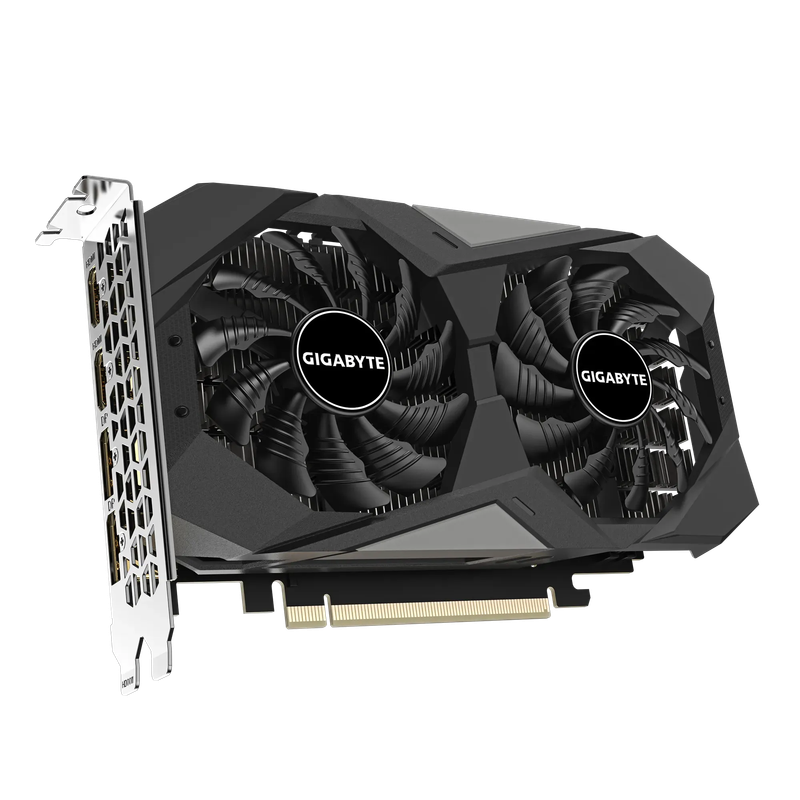 GIGABYTE nVidia GeForce RTX 3050 Windfore OC - 6GB GDDR6; 96-Bit Memory Bus; PCI Express 4.0; 2x ...