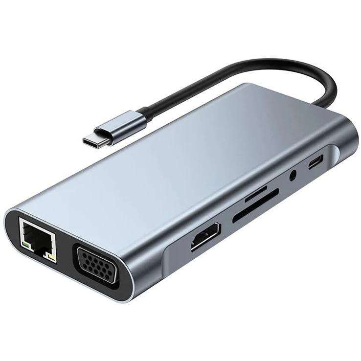 USB TYPE C 10 IN 1 DOCK