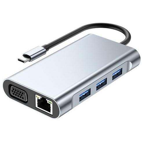 USB TYPE C 10 IN 1 DOCK