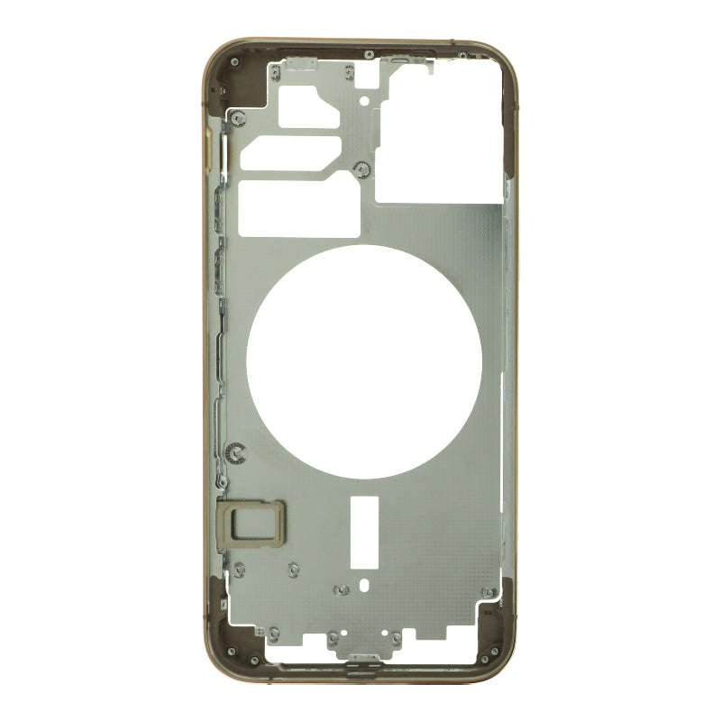 Middle Frame with Side Buttons + SIM Card Tray for iPhone 12 Pro European Version Gold OEM