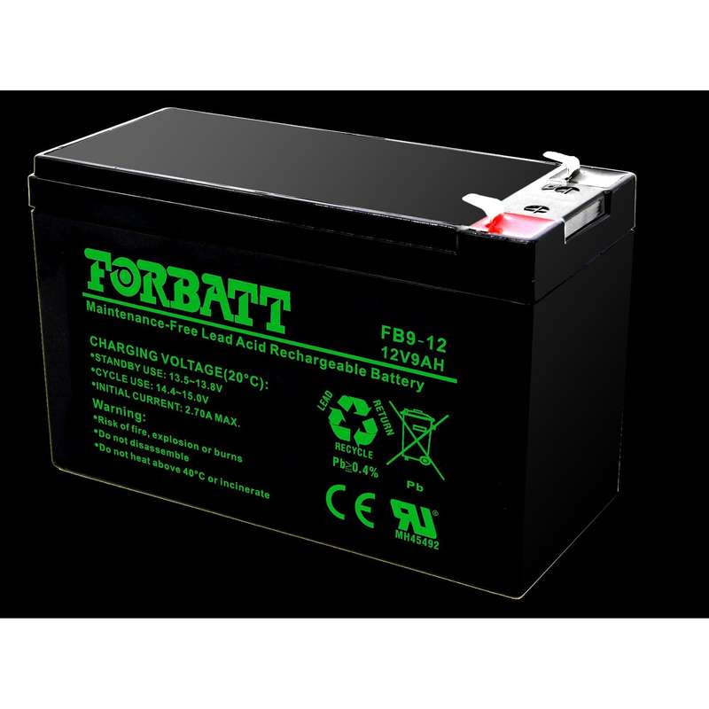 Forbatt AGM 12V 9Ah  Lead Acid Battery | FB-12-9