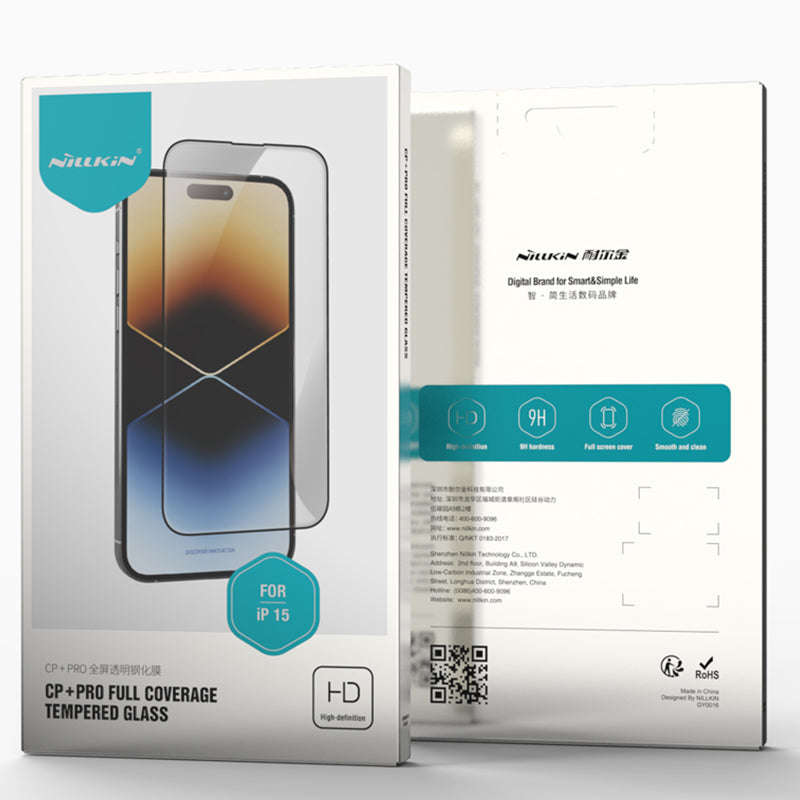 NILLKIN 6902048268456 CP+PRO Anti-Explosion Full Screen Tempered Glass Screen Protector for iPhon...