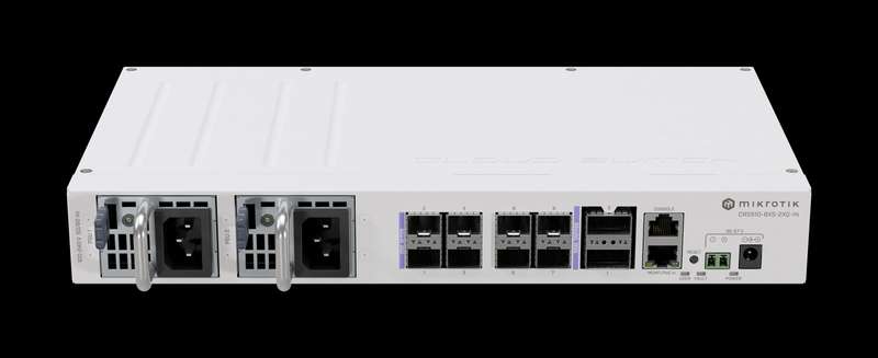 MikroTik - Cloud Router Switch QSFP28, 8x25 Gigabit | MT-RBCRS510-8XS-2XQ-IN